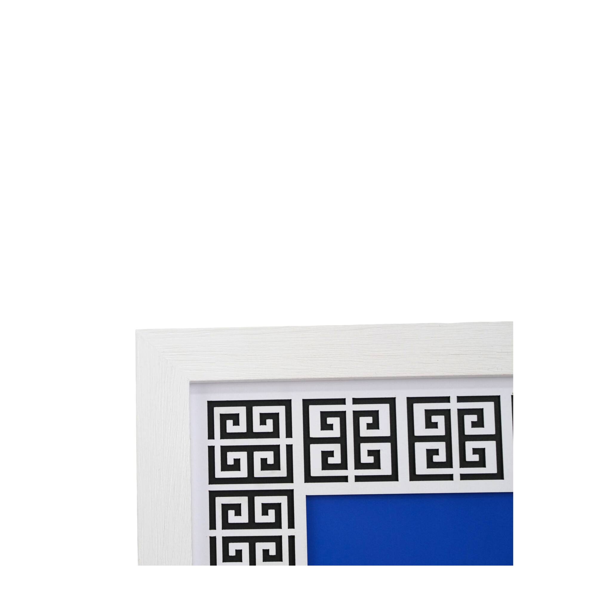 Jonathan Adler x Michaels 5" x 7" Black & White Greek Key Matted Wood Tabletop Frame